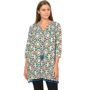 Roberta Roller Rabbit Serafina Tunic Size Large